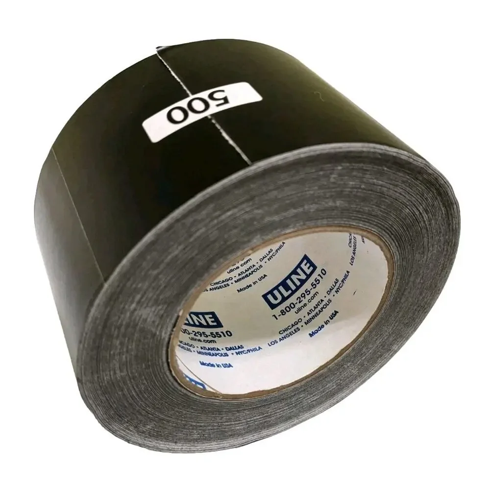 500 Blank Inventory Rectangle Labels Black 3”x5” ULINE New Made In USA